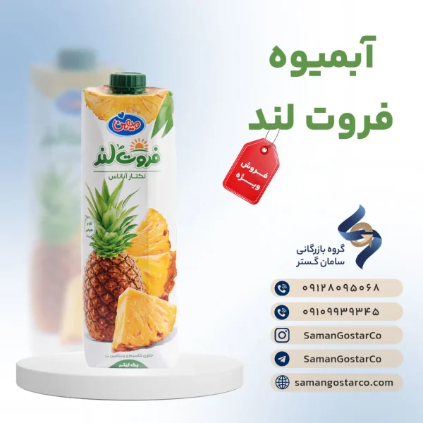 آبمیوه فروتلند پاکتی یک لیتر